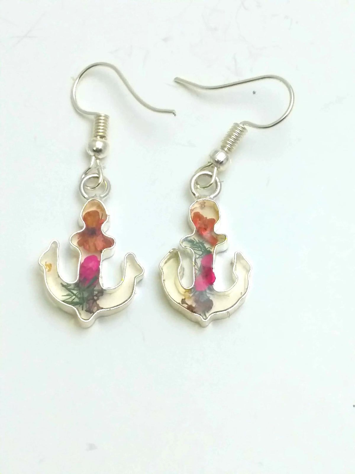 Earrings - Miniature Wildflower Terrarium Earrings