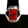 Lg Semiprecious Stone Inlay Rings