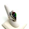 Lg Semi-Precious Stone Flip Ring