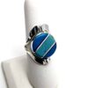 Lg Semi-Precious Stone Flip Ring
