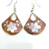 Earrings- Mother of Pearl Inlay
