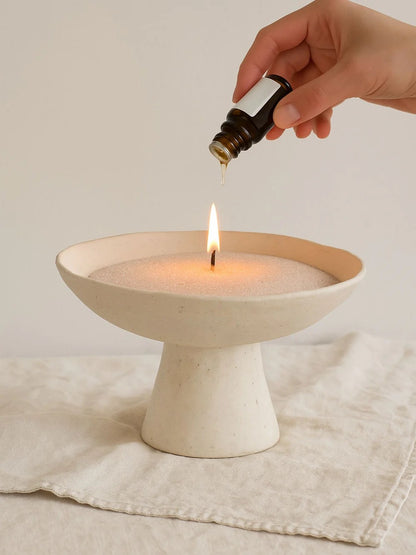 Custom Pearled Sand Candles with Fragrance