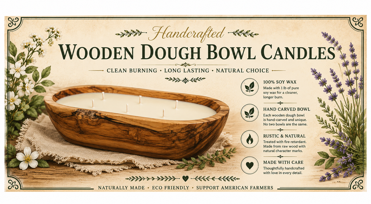 Dough Bowl Candles