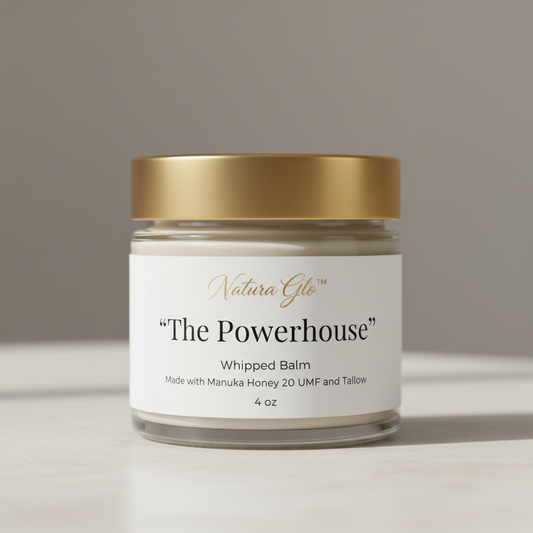 “The PowerHouse” Manuka Honey and Tallow Whipped Balm 4 oz. UMF 20 MGO 829+