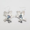 Earrings - Abalone Inlaid Design