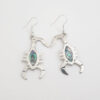 Earrings - Abalone Inlaid Design