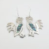 Earrings - Abalone Inlaid Design