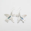 Earrings - Abalone Inlaid Design