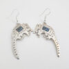 Earrings - Abalone Inlaid Design