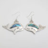 Earrings - Abalone Inlaid Design