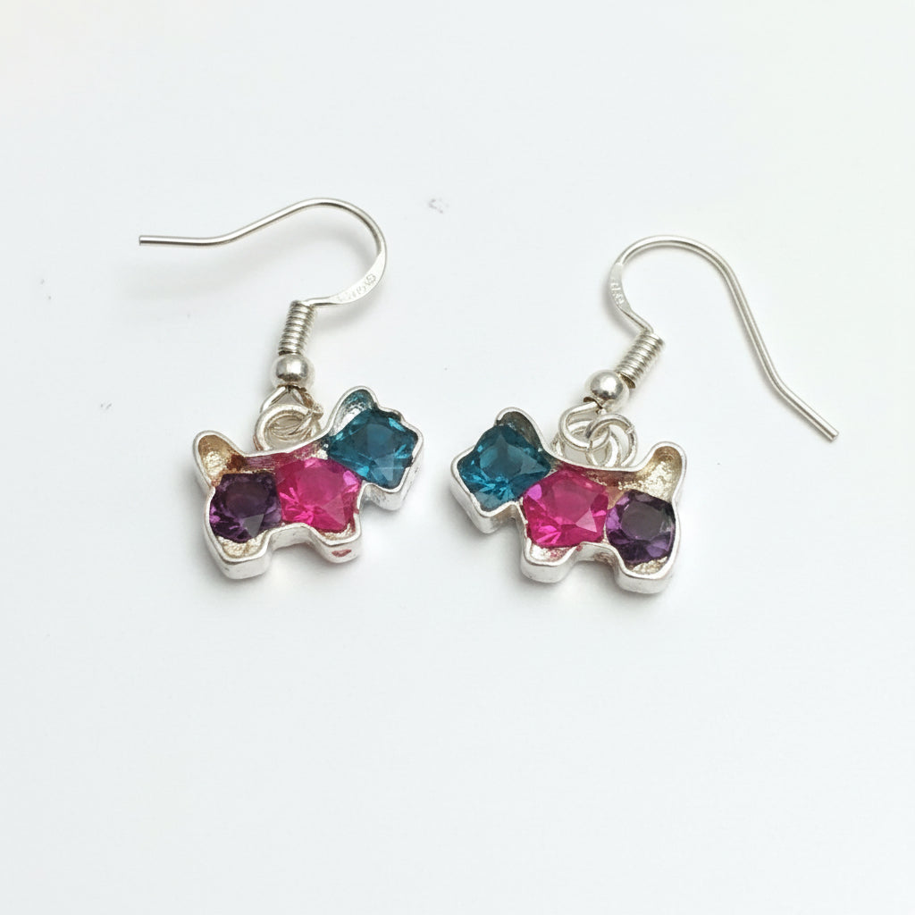 Earrings - Miniature Wildflower Terrarium Earrings