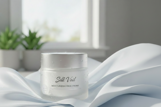 Silk Veil Moisturizing Face Cream - Anti-Aging Hydrator (8 oz)