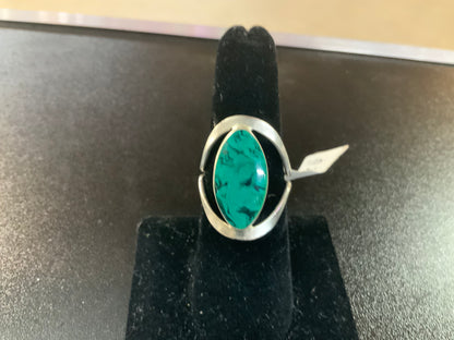 Lg Semiprecious Stone Inlay Rings
