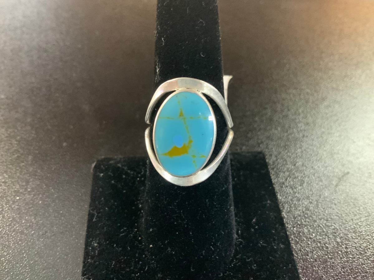 Lg Semiprecious Stone Inlay Rings