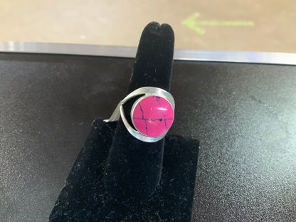 Lg Semiprecious Stone Inlay Rings