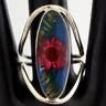 Wildflower Silver Terrarium Ring