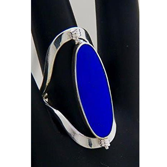 Flip Extra-large Semi-Precious Stone Inlaid Rings