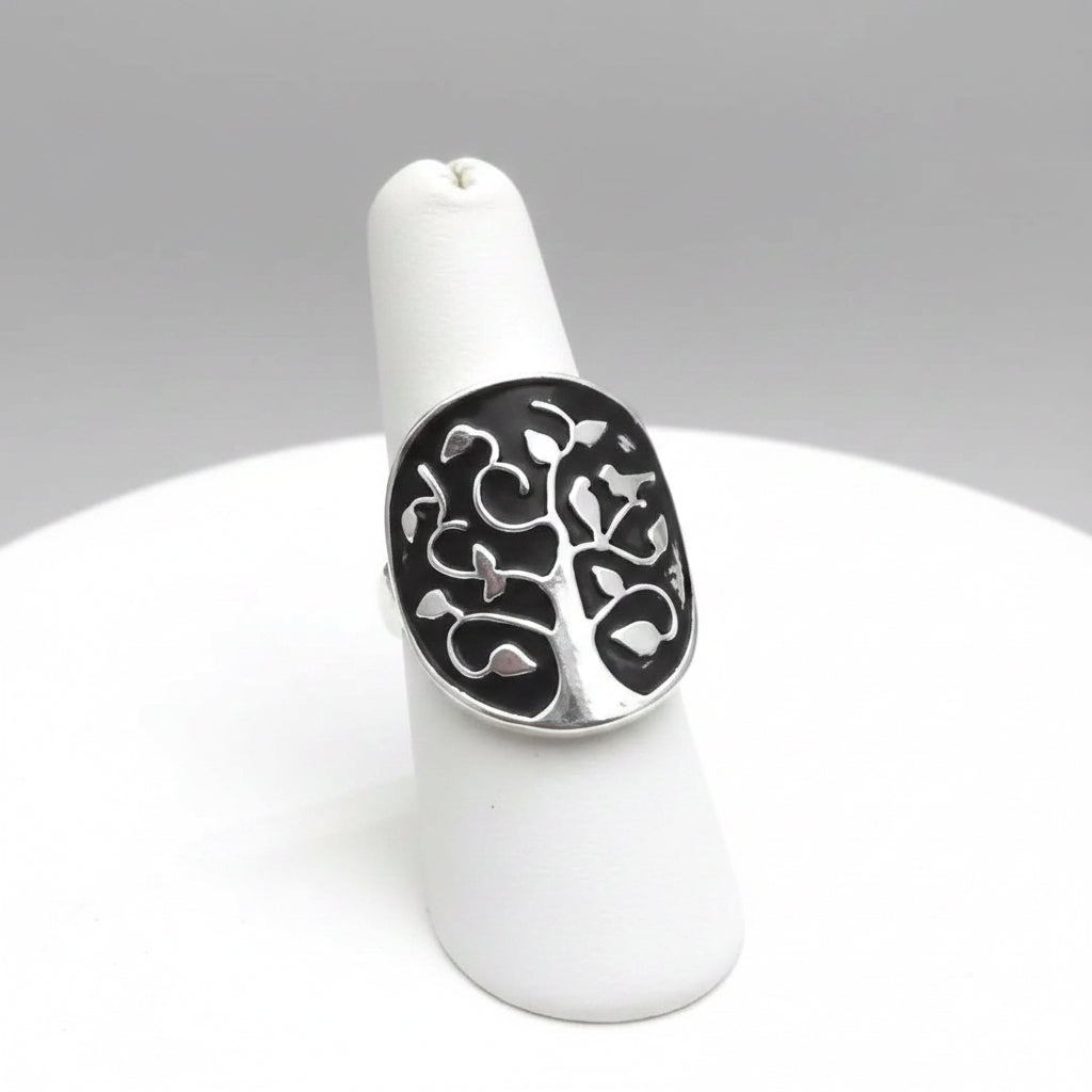 Tree of Life Statement Ring