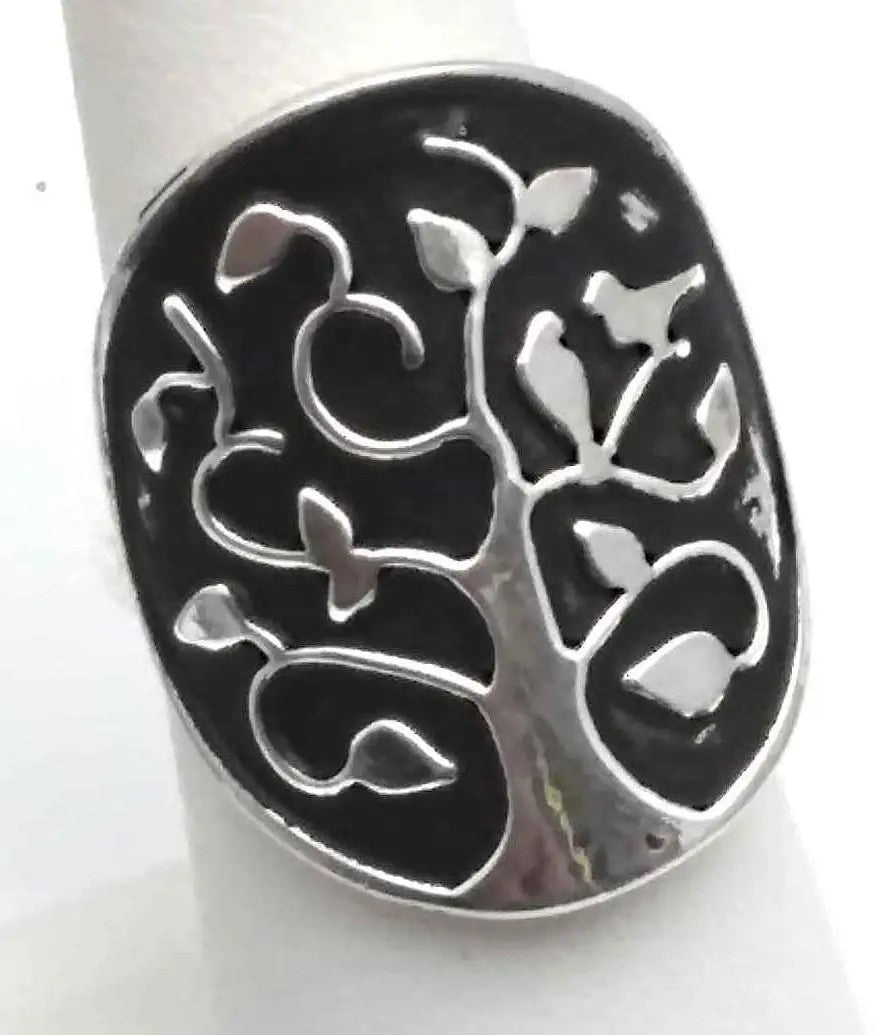 Tree of Life Statement Ring