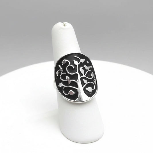 Tree of Life Statement Ring