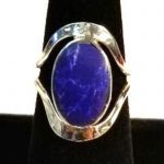 Semiprecious Stone Inlay Rings Inlay Size Large