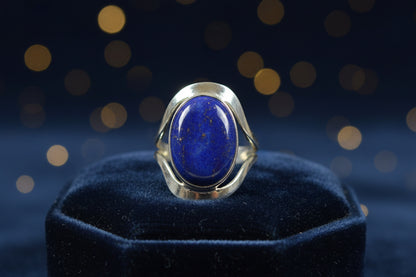 Lg Semiprecious Stone Inlay Rings