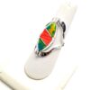 Flip Extra-large Semi-Precious Stone Inlaid Rings