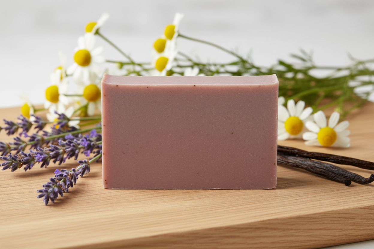 add a background of lavender, chamomle and vanilla