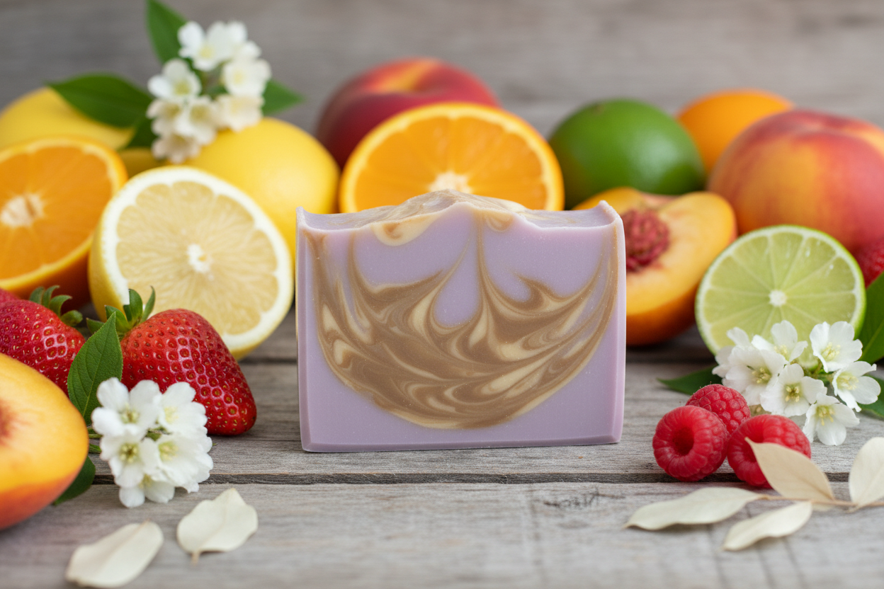 add background citrus enhanced by hints of peaches, strawberries and raspberries blended with cream and white musk.