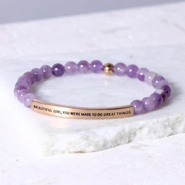 Bracelet: Beautiful Girl - Amethyst