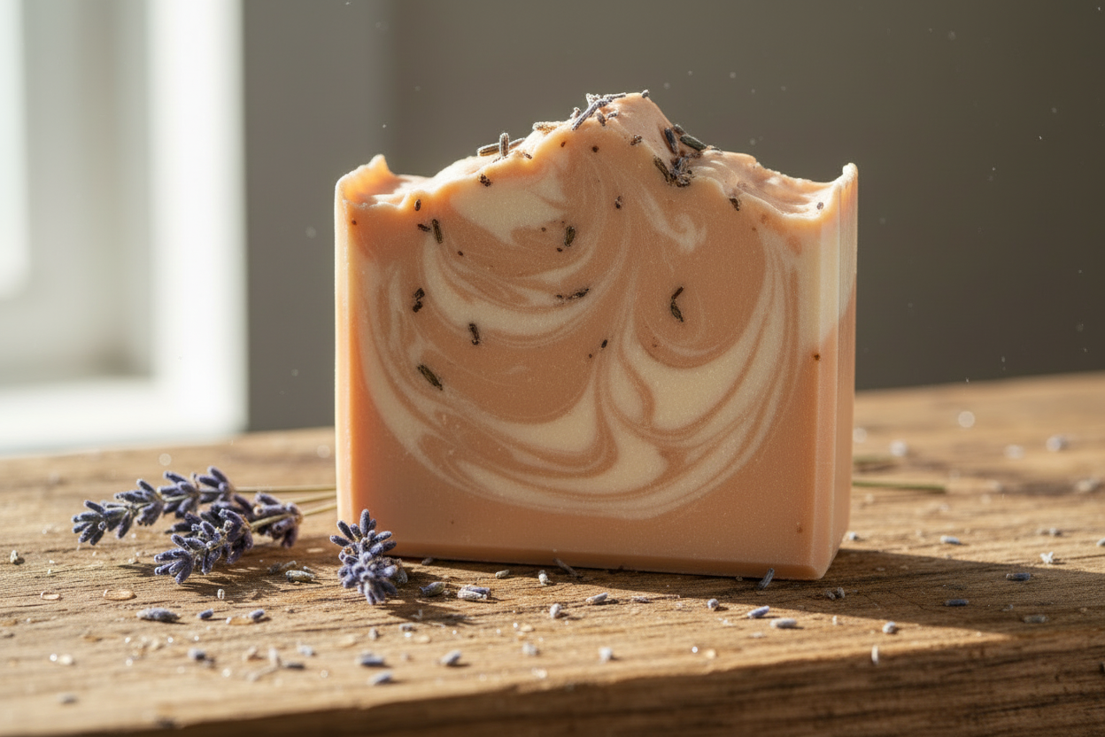 change color to a peachy cream