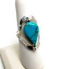 Lg Semi-Precious Stone Flip Ring