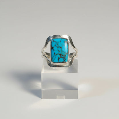 Lg Semiprecious Stone Inlay Rings