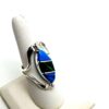 Flip Extra-large Semi-Precious Stone Inlaid Rings