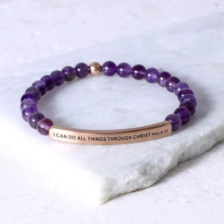 Bracelet: I Can Do - Amethyst
