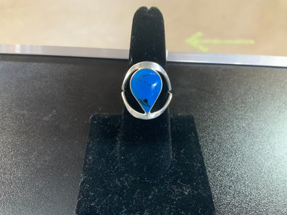 Lg Semiprecious Stone Inlay Rings
