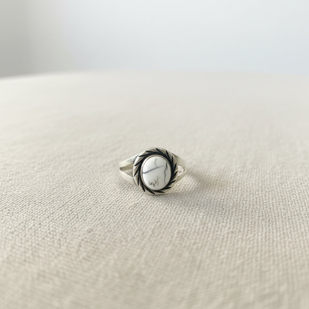 Women’s Great Spirit Semiprecious Stone Inlaid Rings