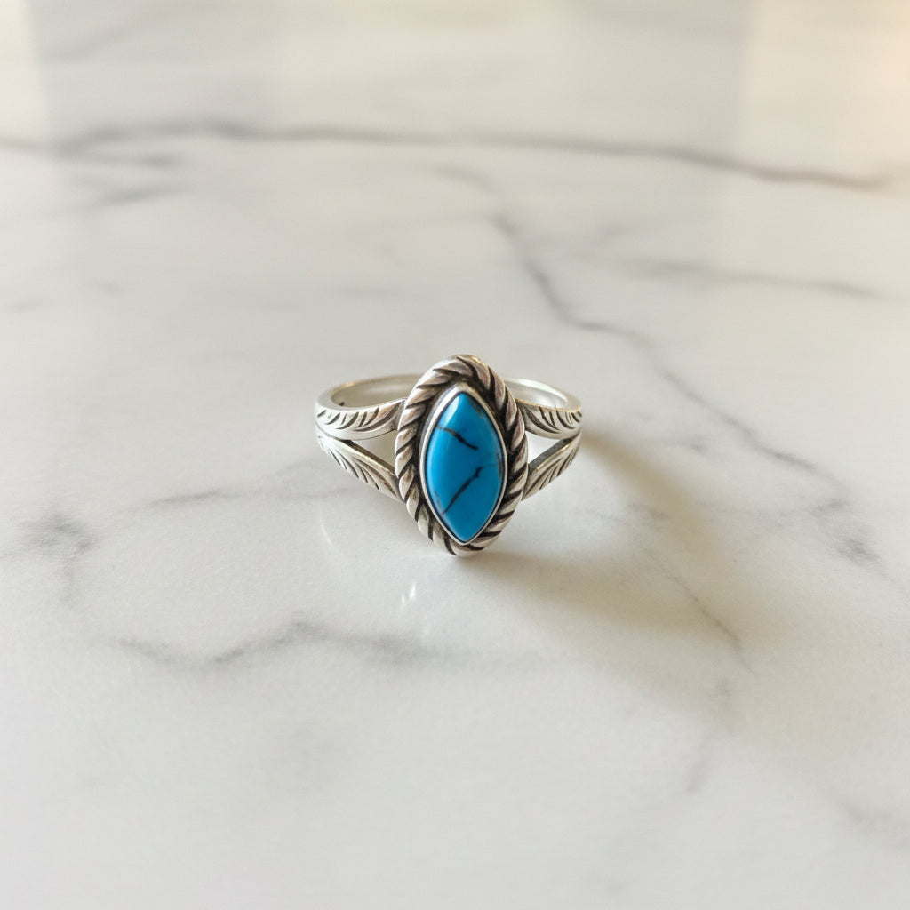 Women’s Great Spirit Semiprecious Stone Inlaid Rings