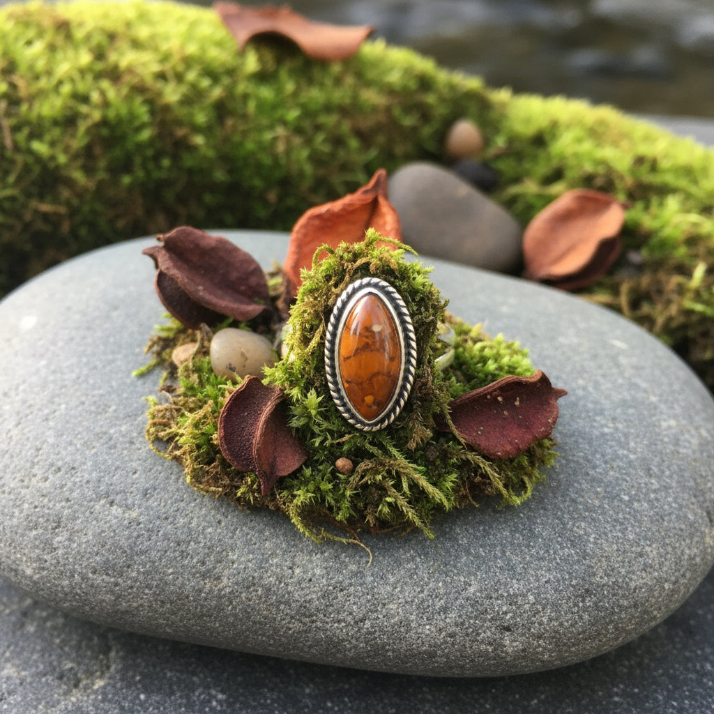 Women’s Great Spirit Semiprecious Stone Inlaid Rings