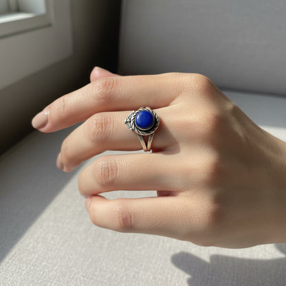 Women’s Great Spirit Semiprecious Stone Inlaid Rings