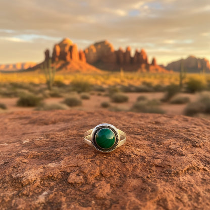 Women’s Great Spirit Semiprecious Stone Inlaid Rings