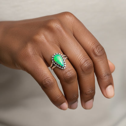 Women’s Great Spirit Semiprecious Stone Inlaid Rings