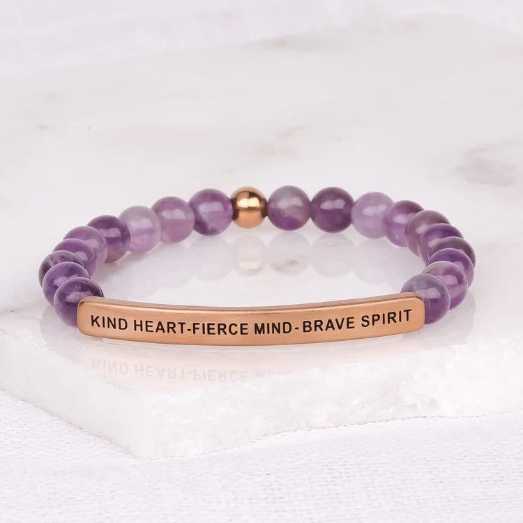 Bracelet: Kind Heart - Amethyst