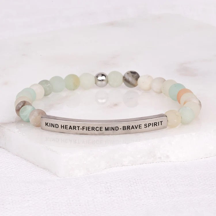 Bracelet: Kind Heart - Amazonite