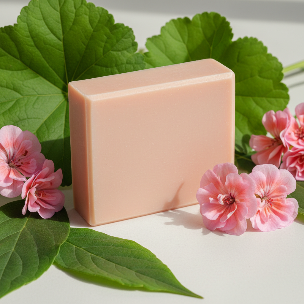 make bar rectangle and add a background of patchouli and geranium