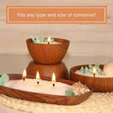 Custom Pearled Sand Candles with Fragrance